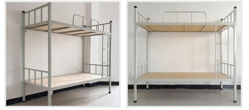 Modern Stacking Metal Hotel Frame Furniture Bunk Steel Folding Bed