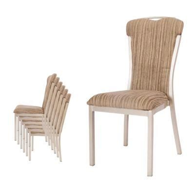 Foshan Wholesale New Design Hotel Furniture Stock Stacking Metal Aluminum Banquet Chair