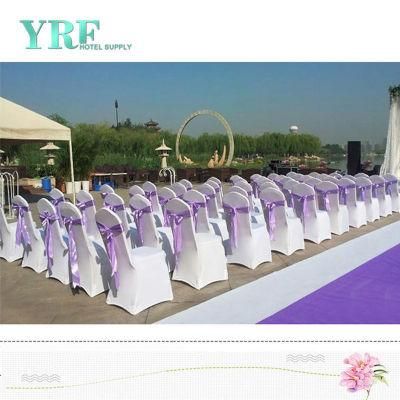 Guangzhou Foshan Polyester Thick Satin Fabric Cover Easy Garden Chair Cloth for Yrf