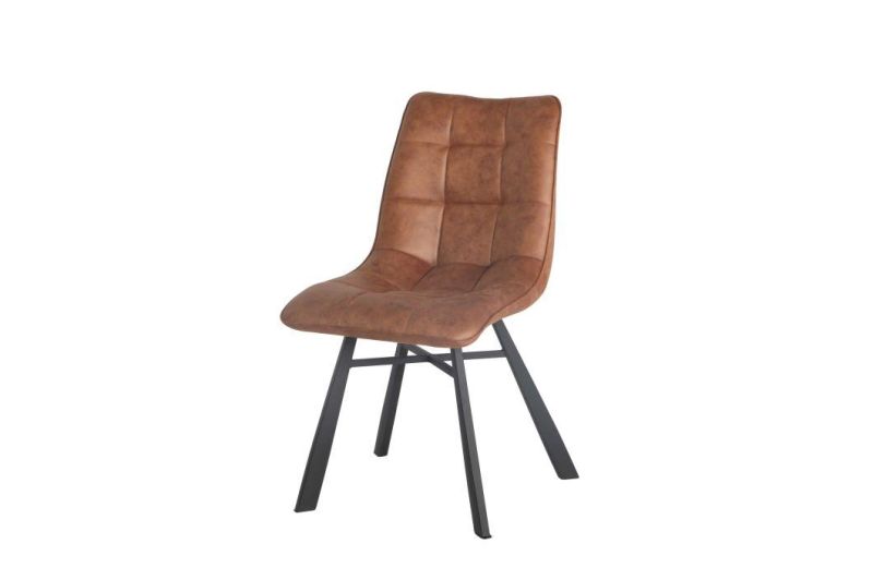 Hot Sale High Quality Home Furniture Luxury Modern Metal Legs Velvet Design Dining Chair
