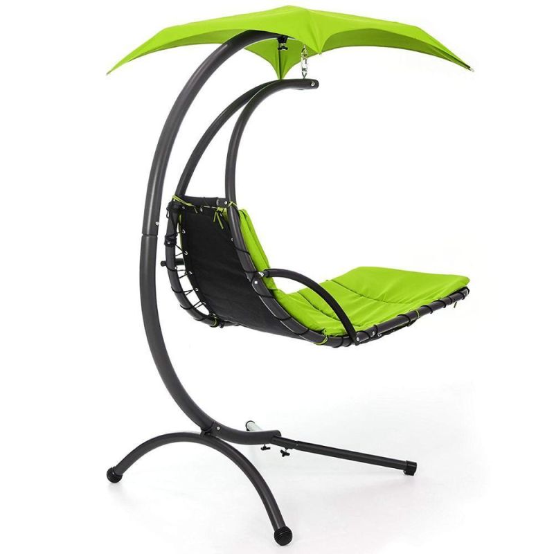 Hanging Swing Umbrella Beach Chair with Stand