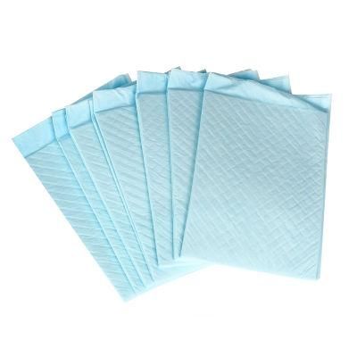 High Absorbency Wholesale Hygiene Disposable Underpads PE Backsheet Fluff Adult Soft Bed Waterproof ISO13485 CE FDA
