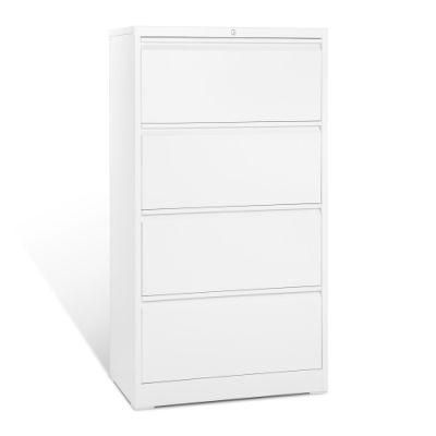 Hot Sale 4 Drawer Metal Filing Cabinet Vertical File Storage Cabinets for Office and Home