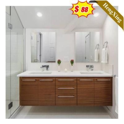 High Quality with Good Prices Glass Basin Bathroom Cabinet with Mirror