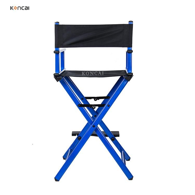 Koncai Manufacture Metal Portable Beauty Chair Folding Hairdressing Student Salon Chair