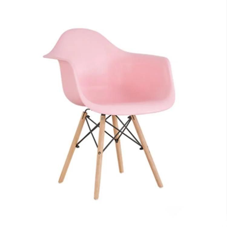 Minimalist Modern Best-Selling Cheap Adult Backrest Plastic Chair Nordic Dining Room Furniture Dining Chair Yellow