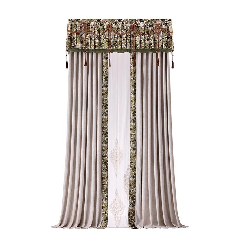 Latest Home Textile High Quality Luxury Velvet Blackout Curtain 100% Polyester Velvet Fabric Curtain Bedroom for Hotel Villa Apartment Living Room