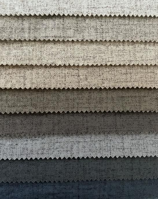 Warp Knitting Sofa Fabrics; Sofa Fabrics Factory; Holland Velvet with Printed Design