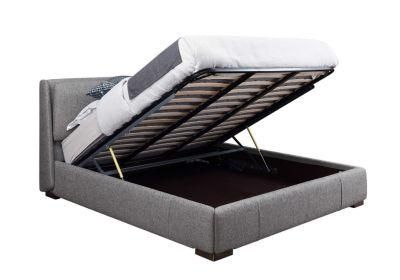 Customized Wooden Bed Detachable Bed Square Bed Modern Upholstered Furniture Bed