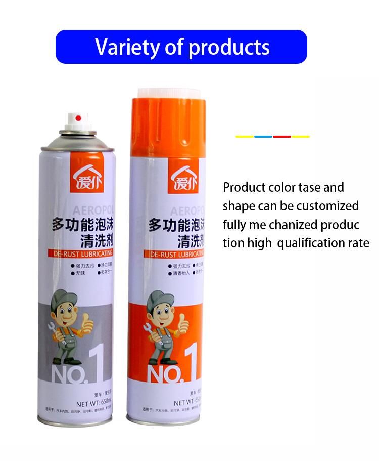 Foaming Cleaner for Leather Fabric Textile Foam Sofa Cleaner