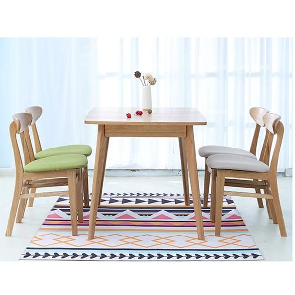 Small Apartment Simple and Creative Solid Wood Dining Chair