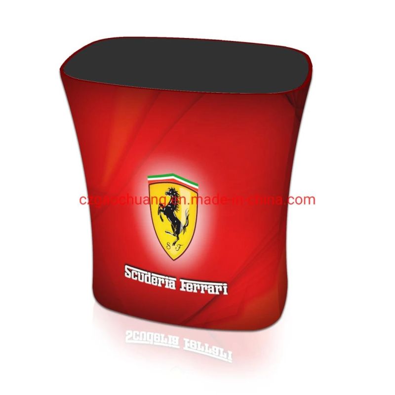 Stretch Fabric Advertising Promotion Exhibition Desk Reception Counter