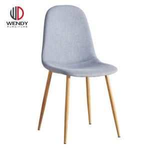 Cheap Price Modern Design Metal Dining Chair Fabrics Dining Chairs for Sale