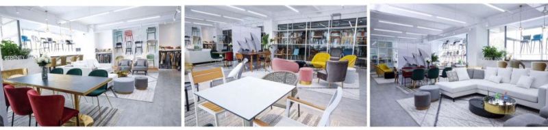 Modern Scandinavian Design Coffee Shop Fabric Upholstery Dining Chair