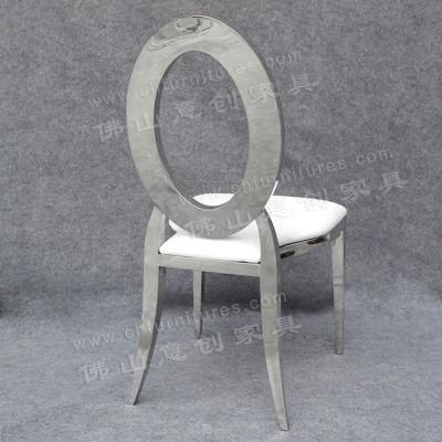 YCX-SS28-03 Modern Silver Metal Dining Chair for Wedding