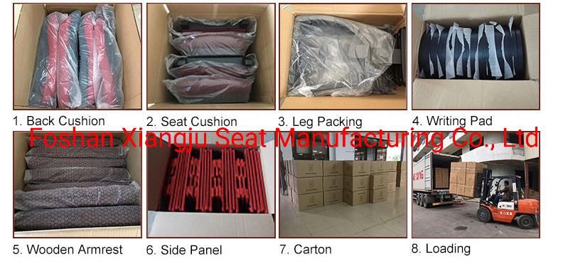 Factory Supply Customized Conference Auditorium Church Chairs for Adult
