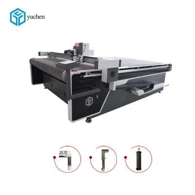 High Speed Vibration Knife Foam Leather Cloth Cutter Machine for Sofa Industry