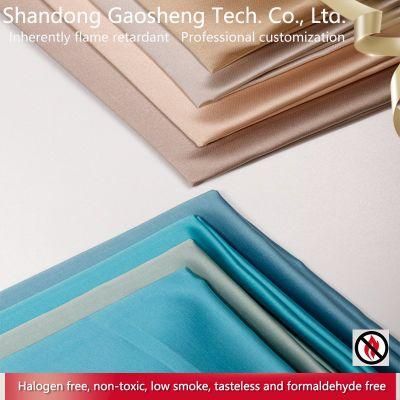 Inherently Flame Retardant Polyester Upholstery Sofa Curtain Fabrics for Furniture Textile