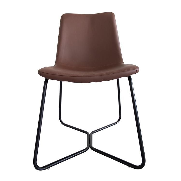 Modern Furniture Living Room Furniture Restaurant PP PU Cushion Molding Dining Chairs
