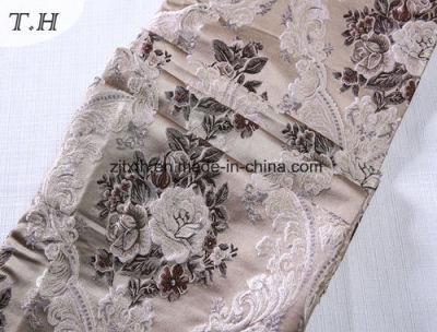 100% Polyester Weave Fabric for Jacquard Fabric Sofa Designs (FTH32084)
