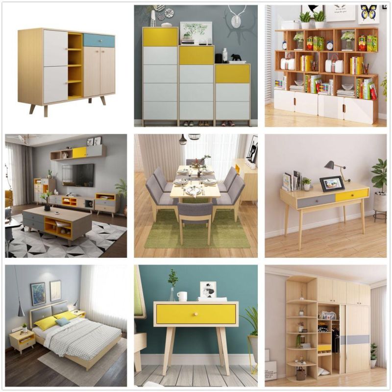 Popular Design Multifunctional Wooden Storage Bed Bedroom Furniture Set