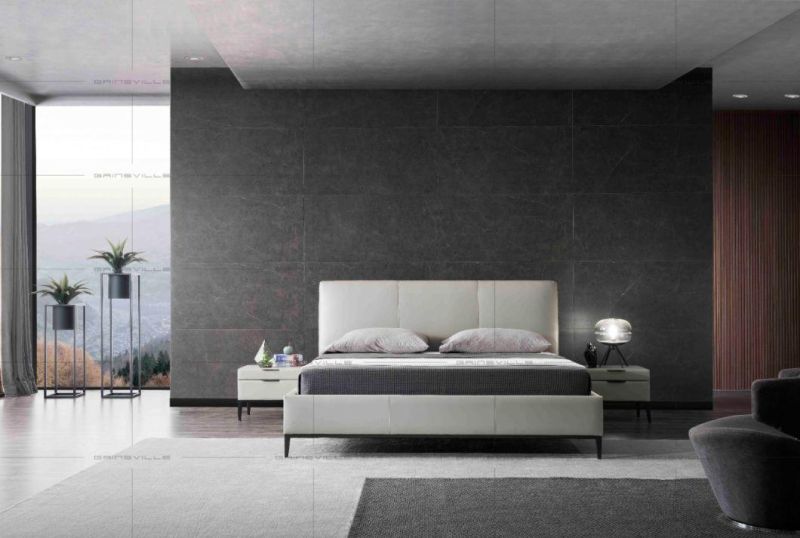 Modern Furniture Wall Bed King Size and Queen Size Beds with Comfortable Headboard Gc1816