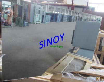 Double Coated Clear Silver Mirror Glass/ Glass Mirror, From 1.1mm to 8mm, Max Size 2440 X 3660mm for Interior Applications