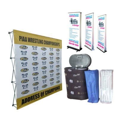 Promotional Pop up Tension Fabric Wall Display Stand