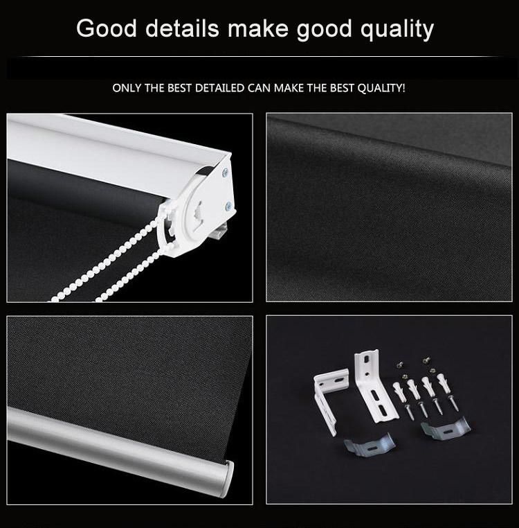 Hot Selling Custom Design Cordless Spring Roller Blinds with Anti-UV