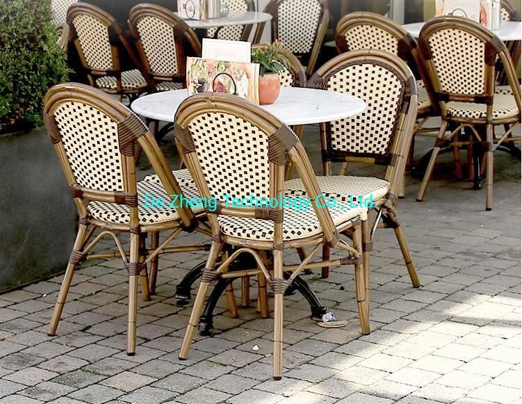 Beach Street Outdoor Bistro Bar Chair Coffee Shop Dining Table and Chair Set