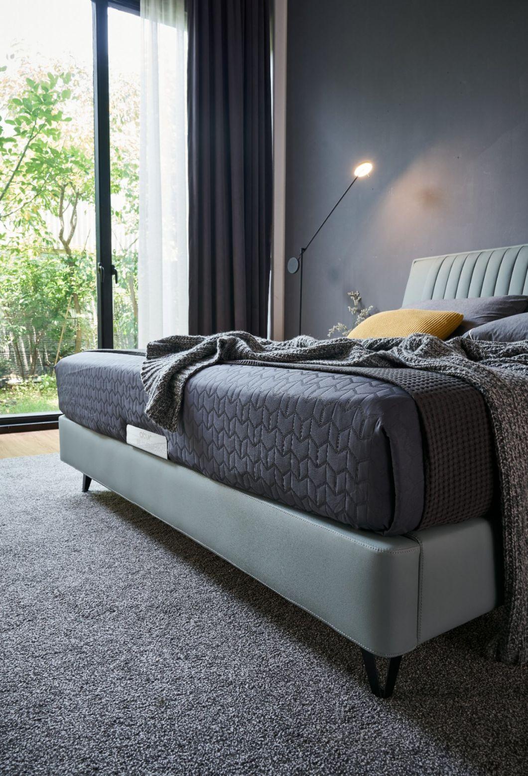 Luxury Home Furniture Bedroom Furniture Set King Size Bed for Villa a-Wf019
