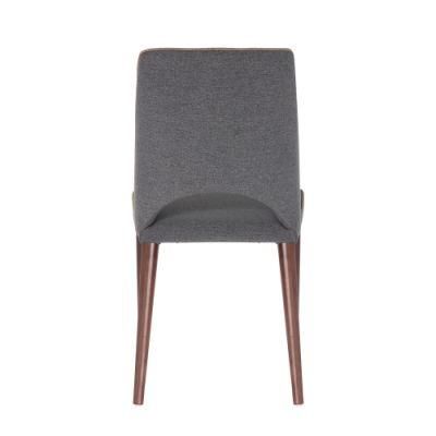 Hotel Home Living Room Wooden Fabric Dining Chair