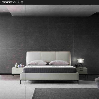 Modern Bedroom Furniture Beds Wall Bed King Bed with Beautiful Leather Bedframe Gc1816