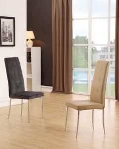 Classic Hotel Restaurant Home Metal Fabric Dining Chair