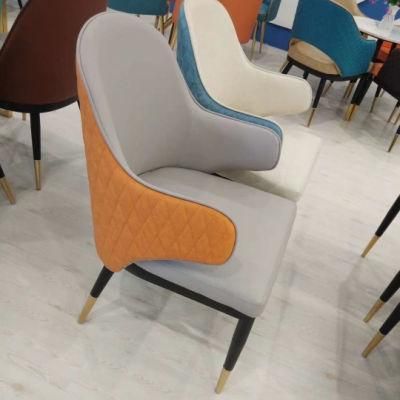 Hot Selling Italian Leather Luxury Modern Dining Chair