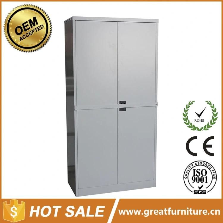 2 Door Modern Office Furniture Steel Storage Cabinet /Metal Filing Cabinet with Steel Bar