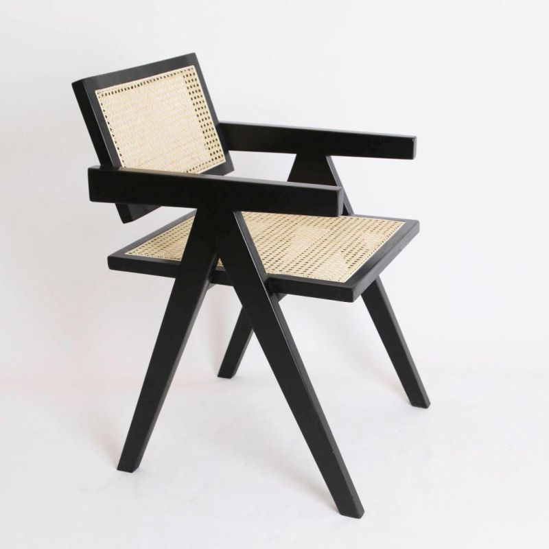 Ratten K Style Chair (Black)