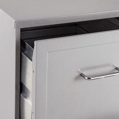 Gdlt 2-Drawer Metal Mobile File Cabinet 2 Drawer Filing Cabinet with Wheels