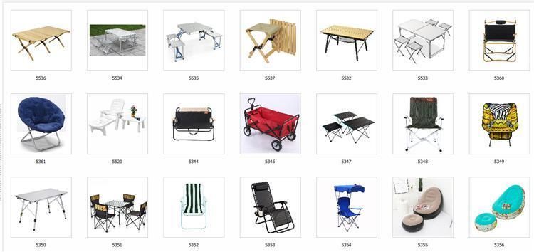 Customized Foldable Camping Chair, Beach Chair, Fishing Chair