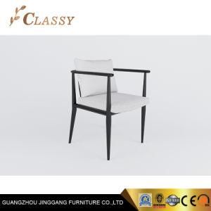 Fabric Dining Chair Home Dining Room Metal Chair