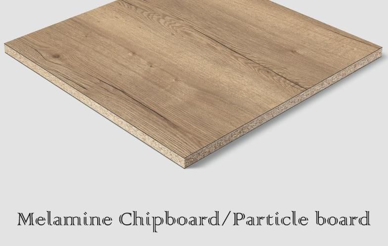 Synchronized 4*8 Melamine Faced Chipboard Melamine Particle Board for Furniture