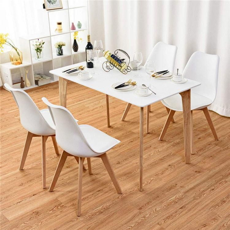 Cheap Factory Price Upholstery Wood Leg Modern Cafe Kitchen Dining Living Dining Room Chairs