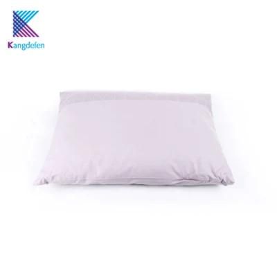 Cotton Non Woven Fabric Hollow Fiber Back Cushion Bed Travel Hotel Pillow