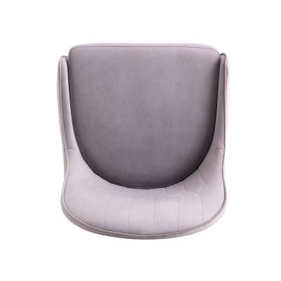 Grey French Velvet Studs Around Dining Chair Lion Knocker Square Pattern Back