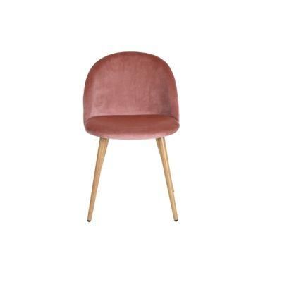 Luxury Restaurant Upholstered Armchair Velvet Dining Room Chairs