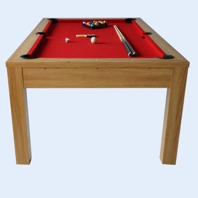 Black Wood Green Red Gray Dining Top Billiard Pool Table