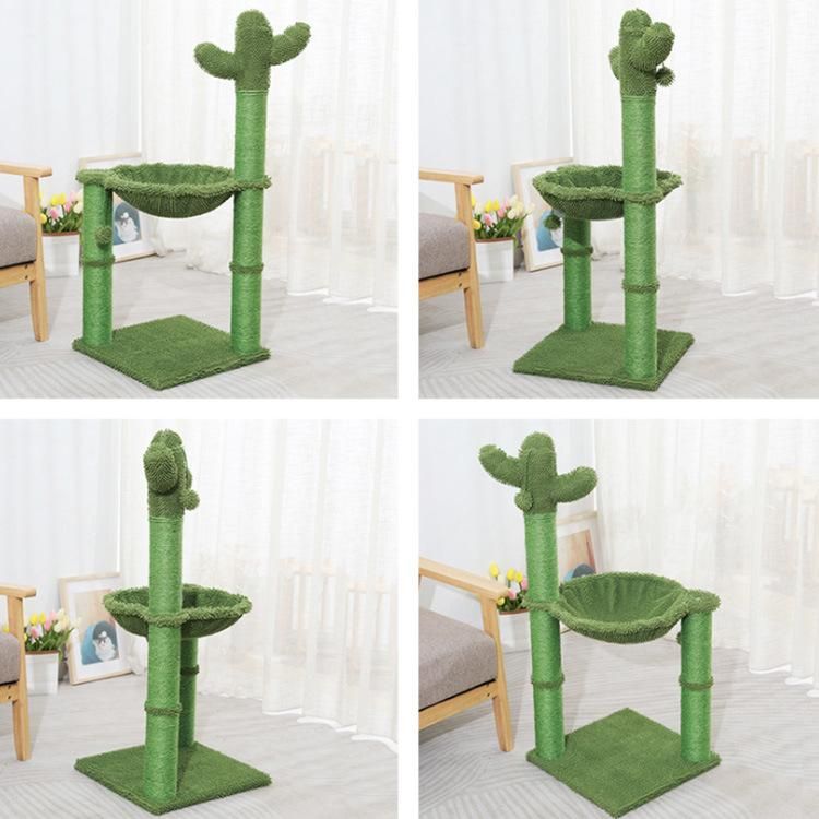 Single Jump Bed Tree Cat Scratcher Climbing Frame Cat Toy