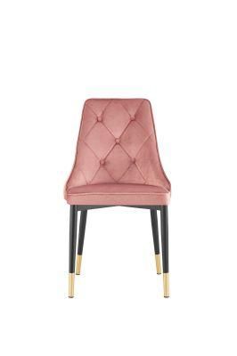 Velvet Armless OEM Good Selling Home Furniture Chair Dining Chair