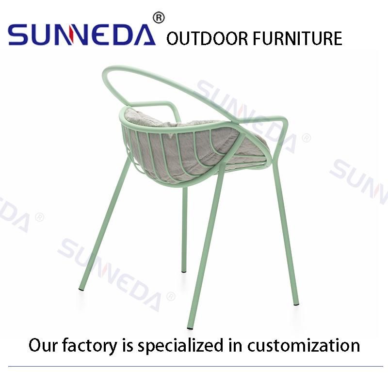 Aluminium Alloy Metal Villa Beach Backyard Pool Chair Furniture Garden Chairs