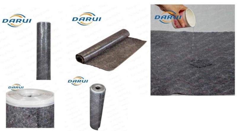 Anti-Slip Waterproof Nonwoven Fabric Moving Blanket Wool Pad Floor Surface Protector Ground Cover